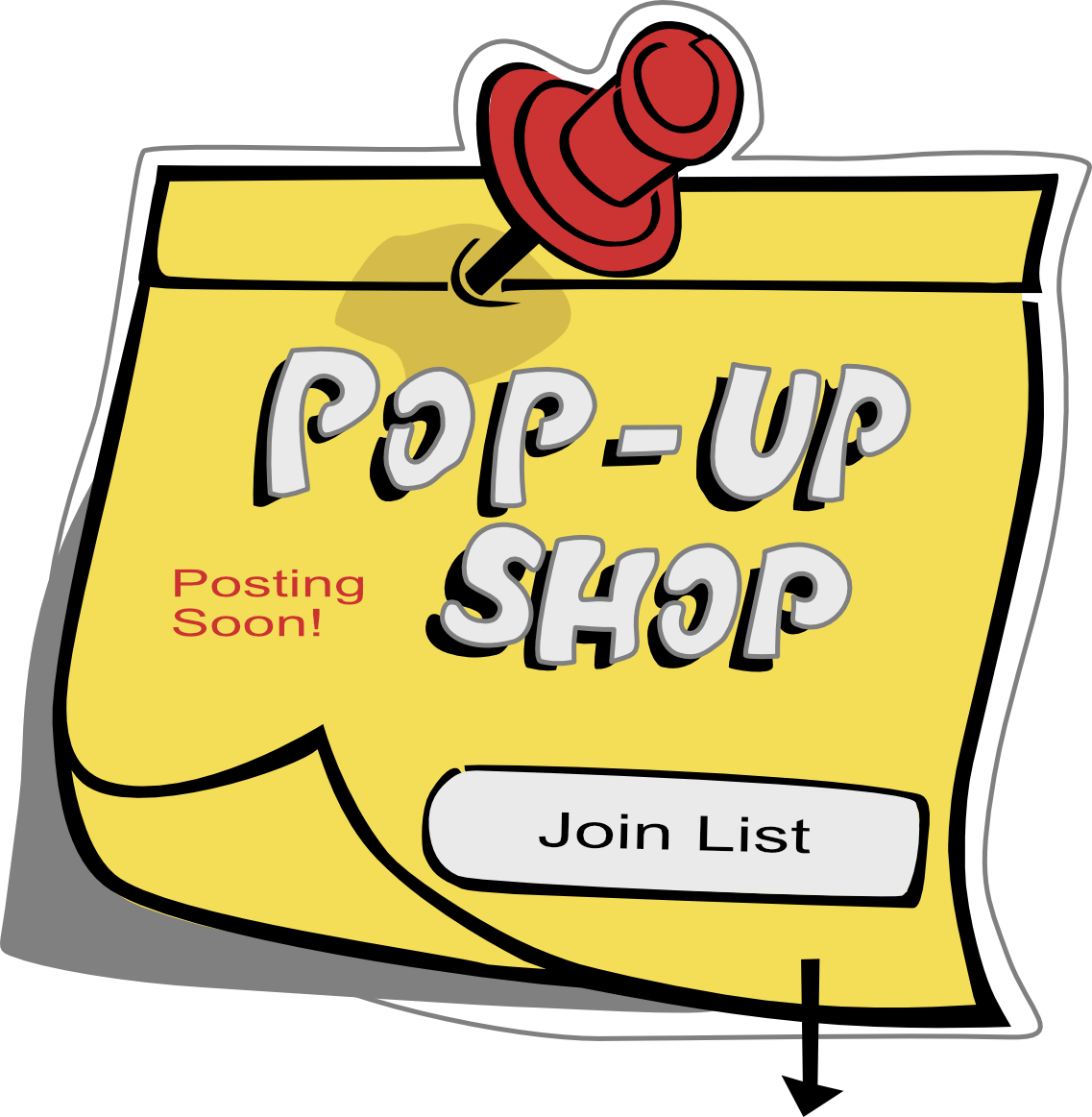 Pop-up shop — posting soon